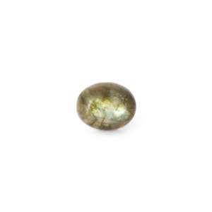 Piedra Preciosa Mineral de Labradorita Pulida de 4.48 Quilates, Corte Cojín Natural, Verde Gris Azulado, para Joyería y Accesorios, Certificada por IGI - Product Image 1