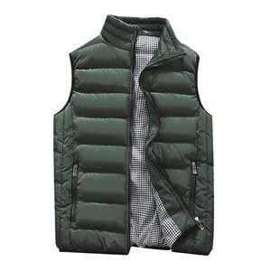 Oem Manufacturer Fall <b>Winter</b> Women <b>Clothes</b> Coat Puffer Sleeveless Jacket Custom Color and Size <b>Men</b> Puffer Vest - Product Image 2