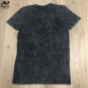 Nouveautés T-shirts Streetwear Homme Délavés à l'Acide 100% Coton Design Personnalisé Haute Performance Respirant Toile Robuste Col Ringer - Product Image 5
