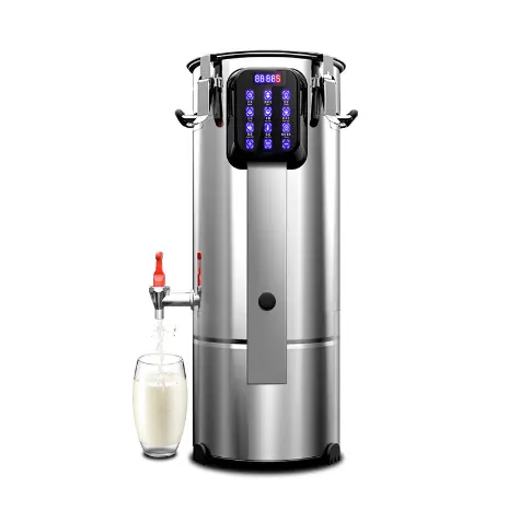 Soybean Milk Machine 11L 13L 15L-50L Capacity With Stirring Heating Function Slurry Separation Automatic Pulping Machine