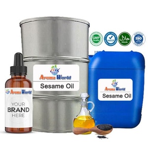 น้ำมันงาสกัดเย็นออร์แกนิกน้ำมันงาขาวสำหรับดูแลผิว - Product Image 1