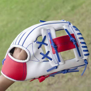 Guantes de Bateo de Béisbol de Cuero Personalizados Profesionales para Receptor, Dedos Completos, Mano Derecha, Transpirables, Alta Calidad, Unisex - Product Image 5