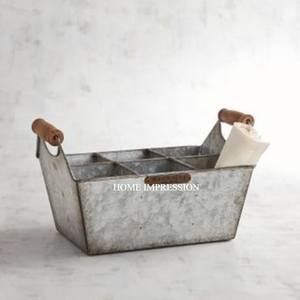 Herramienta de limpieza de metal galvanizado Caddy Fabricante Exportador Hogar Almacenamiento y transporte Utensilio Housekeeper's Essential - Product Image 1
