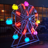 Centre commercial parc d'attractions installations Portable Amusement Ride bulle grande roue à vendre