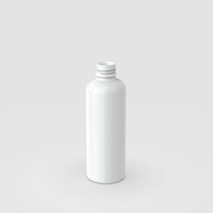 Emballage cosmétique en plastique PET blanc, flacon bouteille de 150 ml, fabricant de Ho Chi Minh City, JK Packaging Solutions, modèle M0448T - Product Image 1