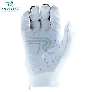 Guantes de Bateo de Béisbol Razorts International, de Cuero, Duraderos, Transpirables, para Adultos, Personalizables, Servicio OEM ODM - Product Image 3