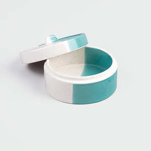 Casserole en céramique Aqua Elegance avec revêtement antiadhésif en émail, design minimaliste, compatible avec les cuisinières à gaz, réchauffeur de nourriture, logo personnalisé - Product Image 2