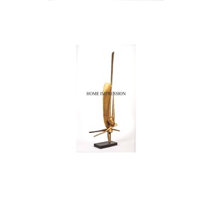 Tendance Motif Arrivée Qualité Supérieure Métal Attrayant Designer Haute Qualité Plaqué Or Sculpture Décor À La Maison Accents Fournitures - Product Image 1