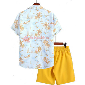 Nuevo Stock, Conjunto de Shorts para Hombre Talla Grande, Verano, Superventas, Alta Calidad, Transpirable, Estampado Digital, Estilo Urbano, 180g - Product Image 2