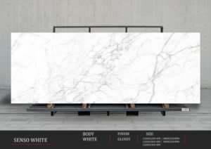 Paredes Altas Decorativas Elevadas con Losas de Porcelana Brillante Premium de 800x3200mm - Product Image 2