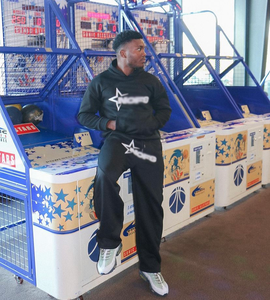 Sudadera personalizada con capucha chándal casual Jogger chándal conjunto de pantalones de chándal pulóver hombres Sudadera con capucha y pantalones Puff estampado hombres chándal - Product Image 6