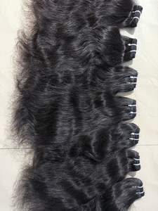 Vente en gros de cheveux humains alignés avec des cuticules bouclées birmanes indiennes brutes non traitées Paquets de cheveux ondulés naturels à 100% pour un seul donneur - Product Image 5