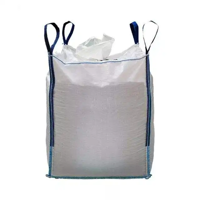 प्लास्टिक कंटेनर रंग पारदर्शी स्वनिर्धारित लोगो समर्थन रसद पैकेजिंग बुना जंबो बैग ईई लकड़ी