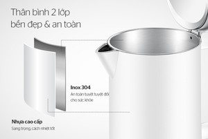 OEM Wholesale Best Price 1.7 L Electric Water <b>Kettle</b> Sunhouse <b>Modern</b> Design Smart <b>Kettle</b> - Product Image 4