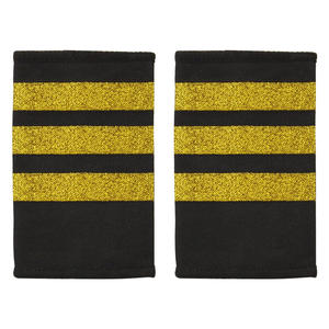 Insigne d'épaulette de la marine royale artisanal avec logo personnalisé brodé Options d'étiquette de marque pour robe ou vêtements de performance - Product Image 1