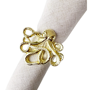 Design moderne, lot de 4 ronds de serviette en métal léopard, porte-serviettes de mariage en bronze écologique pour la décoration de table d'un hôtel et d'un restaurant - Product Image 4