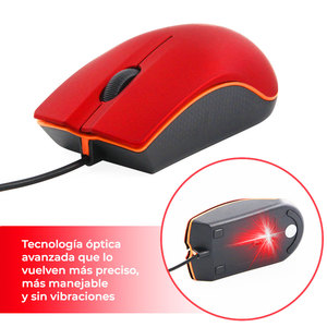 High-DPI Optical USB Wired Mouse for <b>PC</b> Laptop RGB Backlit LED <b>Mini</b> Gaming Mouse LED Tracking Right Hand for Windows Desktops - Product Image 2