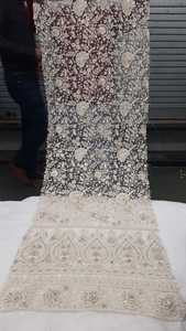 ชุดแต่งงานผ้าตาข่ายปักลายดอกไม้สุดหรูพร้อมผ้าปักที่มีน้ำหนักเบายืดหยุ่น - Product Image 2