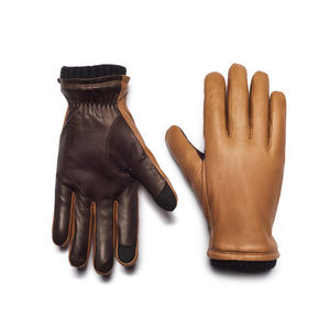Guantes de cuero negro de moda de último diseño del proveedor de Pakistán, guantes de vestir de invierno lisos para uso informal al aire libre - Product Image 4