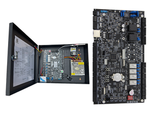 無料SDK API 4ドアアクセス制御ボードパネル生体アクセス制御製品RS485 Wiegand26 <span class=keywords><strong>RFID</strong></span>リーダーアラーム入力出力 - Product Image 1