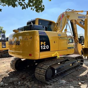 حفارة رخيصة مستعملة <span class=keywords><strong>Komatsu</strong></span> 12T اليابان البناء عالية الجودة صنع كوماتسو PC120 حفارة مستعملة للبيع - Product Image 6
