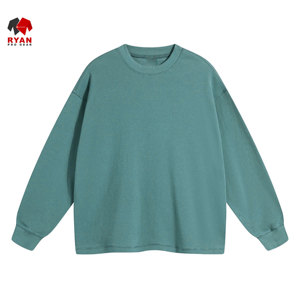 T-shirts pour hommes de haute qualité personnalisés, tissu confortable et respirant, manches longues avec logo personnalisé - Product Image 6