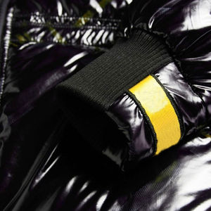 Chaqueta acolchada transpirable impermeable para hombre con cuello levantado de lona de manga larga y últimos diseños personalizados al por mayor a la venta - Product Image 4