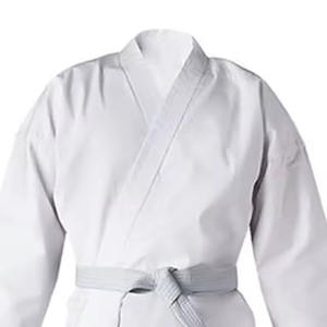Combinaisons de karaté en coton unisexe de haute qualité, logo personnalisé, uniformes de taekwondo pour hommes et femmes, vente chaude, vêtements d'arts martiaux avec logo personnalisé - Product Image 4
