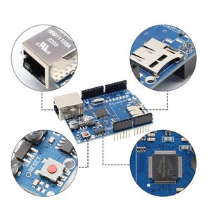 W5100 Ethernet Shield Clone pour Arduino avec emplacement pour carte SD - Product Image 5