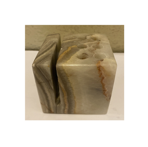 Tarjetero de mesa de mármol blanco natural para exposición de negocios, tarjetero de aplicación de recepción de alta calidad - Product Image 6