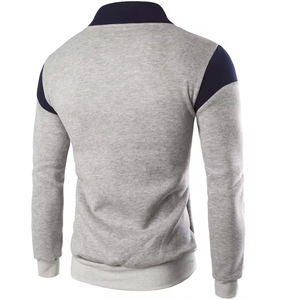 Veste pour homme 2025, vêtement de luxe, poids lourd, gris ultime, coupe ajustée, tissu polaire, veste légère pour homme - Product Image 2