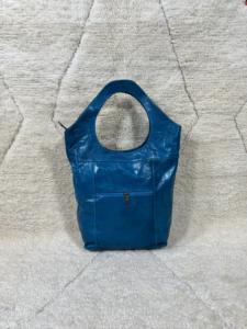 Sac fourre-tout en cuir lisse véritable marocain de créateur pour dames sac à main à bandoulière à bas prix avec fermeture à couvercle - Product Image 2