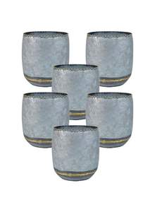 กระถางต้นไม้เหล็กเกรดพรีเมี่ยมที่มีศิลปะงานแกะสลักดอกไม้คลาสสิกเพื่อสร้างจุดโฟกัสที่สวยงามให้กับพืช - Product Image 5