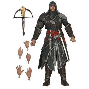 Figura de Acción de Assassin's Creed Revelations de 7 Pulgadas, Nueva, Ezio Auditore, Juguete de Plástico para Coleccionar, Accesorios de Anime, ODM - Product Image 4