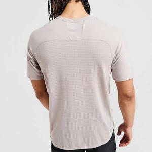 Venta al por mayor de ropa personalizada con el logotipo de su marca a granel, 100% algodón, ropa deportiva para gimnasio, camiseta en blanco para hombres, camisetas casuales lisas para hombres - Product Image 4