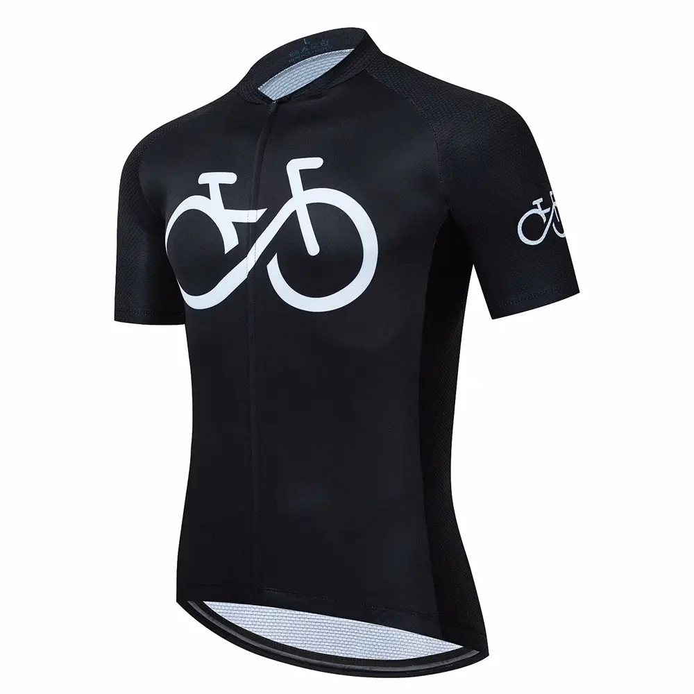 Professional Cycle Top Custom Bike Clothing Men's Orange Cycling Jersey Reflective Bicycle Shirt men Sublimation Shirt
