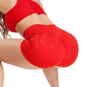 Shorts Deportivos de Moda con Efecto Scrunch, Transpirables, Ecológicos, de Tela Suave y Elástica, Cintura Alta, Ideales para Gimnasio, Yoga y Fitness - Product Image 5