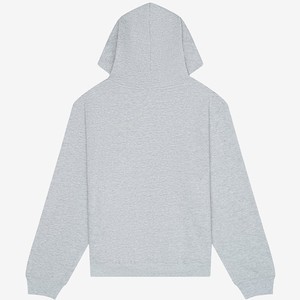 เสื้อมีฮู้ดแบบสวมหัวสำหรับผู้ชายเสื้อฟลีซหนาผ้าฝ้าย100% โอเวอร์ไซส์500gsm สตรีทแวร์สำหรับผู้ชายปี2025 - Product Image 6