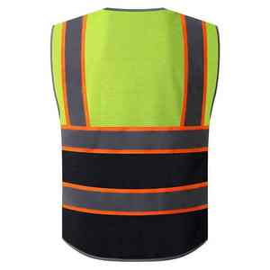 Gilet de sécurité réfléchissant respirant de haute qualité, dernier design 2026, pour hommes, logo personnalisé, vêtements de travail haute visibilité, protection - Product Image 2