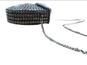 Bolsos de mano de mosaico de Metal de latón Vintage a la moda para mujer, artesanías Rawat DE 2017 con borla bordada de perlas - Product Image 3