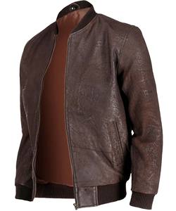 Snuff Style Trending OEM Veste en cuir de style bombardier faite à la main pour hommes pour l'hiver, chaude et coupe-vent - Product Image 3