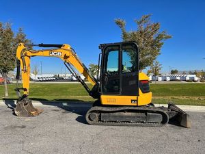 Petite pelleteuse de JCB 55Z-1 d'excavatrice de machine standard utilisée par original d'excavatrice pour le jardin agricole de ferme - Product Image 6