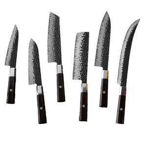 Juego de Cuchillos de Cocina Hechos a Mano, Juego de 4 Piezas para Chef, Acero Inoxidable, Ambidiestro, para Deshuesar, Cortar, Filetear y Picar - Product Image 6