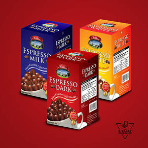 เคลือบด้านลายนูนสำหรับโชว์เครื่องสำอางสำหรับใบหน้ากล่องสีดำสำหรับขายปลีกขายส่งออกแบบโลโก้ได้ตามต้องการ - Product Image 5