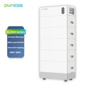 Dyness Tower Pro 480V 40ah 19.2kwh Batería LiFePO4 de alto voltaje Batería de litio apilable inalámbrica Sistema de almacenamiento de energía para el hogar - Product Image 1