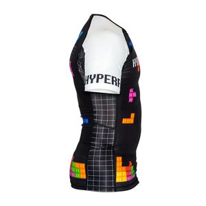 Rashguard de BJJ pour hommes fabriqué au Pakistan, en spandex/polyester, couleur/logo personnalisés, manches longues/courtes, dernier style 2024 - Product Image 4