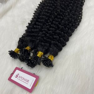 ผมต่อเวียดนามแท้แบบเวอร์จิ้น 100 เส้น แบบดับเบิ้ลดรอน ติดคลิป ลอนธรรมชาติ สไตล์หยิกฟู - Product Image 2