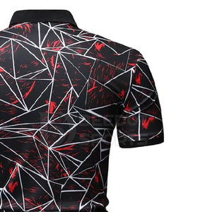 En's port Port ublimation Puerto T hirhirts urn urna own propio ollollar ORT Hort leleeve ubublimate rinrinting olo Hirt - Product Image 5