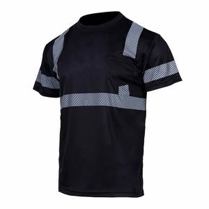 Nueva Ropa de Trabajo de Seguridad Personalizada, Camisetas de Alta Visibilidad para Hombre, Ropa de Trabajo Reflectante, Camiseta de Manga Corta Hecha en Pakistán - Product Image 6