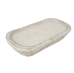 Tazón de vela de masa de madera de nuevo diseño, diferentes tamaños, 2 piezas, tamaños largos y medianos, tazón de vela de masa decorativa de madera - Product Image 4